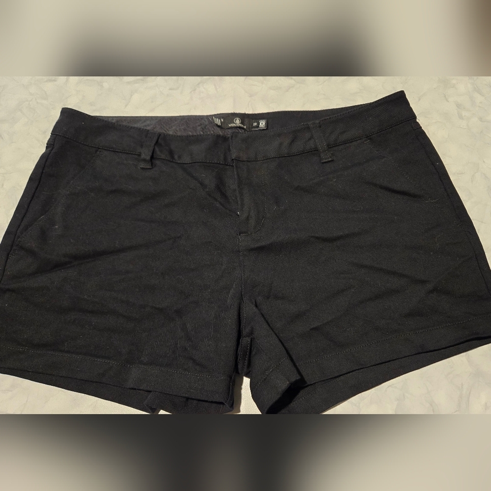 Volcom Women's Black Shorts Size 29